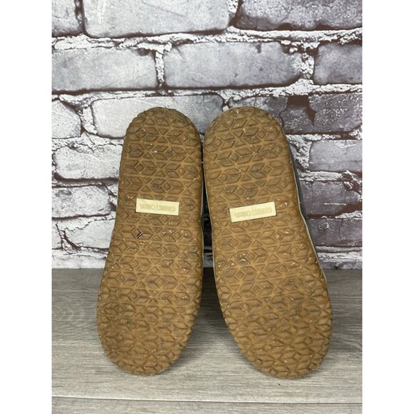 Minnetonka Tucson Gray Suede Southwestern Fur Lined Booties Women Sz 7M US/38EU - Picture 9 of 16